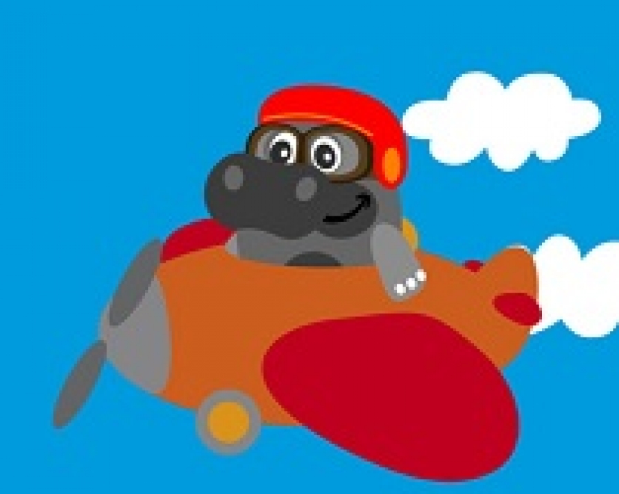 Ένα γράμμα μια ιστορία - Γράμμα Ι: Ο ιπτάμενος ιπποπόταμος