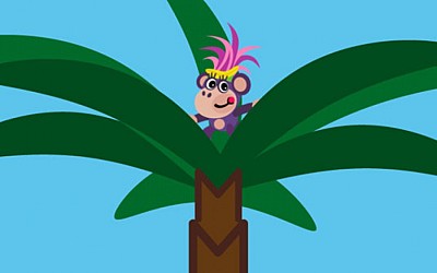 Ένα γράμμα μια ιστορία - Γράμμα Μ: Η Μικρή Μαϊμού (Μ)